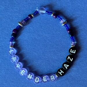Taylor Swift Lavender Haze bracelet